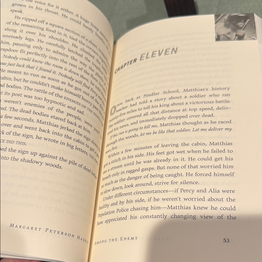 Among the Enemy by Margaret Peterson Haddix - Children’s book - Picture 4 of 4